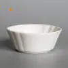 Meng Sheng Montessori Materiales Didácticos Montessori Plato de Cerámica Blanca para Condimentos Colección de Platos Pequeños Almacenamiento de Comida Auto-Proporcionada