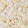 Barroco Perolado Árvore Flor Borboleta Misto Saco da Sorte Feito à Mão DIY Creme Epóxi Capa de Celular Acessórios de Joalheria