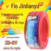 Fio Jin Lianyu GB BV1 1.5 2.5 4 6 Quadrado Núcleo Único Núcleo de Cobre Puro Retardante de Chama Decoração Doméstica Inspeção GB