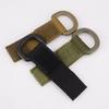 Hebilla Pequeña Colgante de Correa de Nylon Táctica para Exteriores Mosquetón Multifuncional Estilo Militar Gancho para Colgar Cosas en Bolsas Tácticas