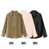 Camisa listrada casual solta estilo europeu e americano no atacado 4786265