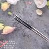 Palillos vintage de Plata Pura 999 plata de ley caseros sólidos para adultos niños palillos de plata regalo al por mayor regalo venta caliente