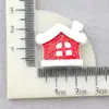 Accesorios para Funda de Teléfono Móvil de Alce Accesorios para el Cabello DIY Accesorios de Navidad Muñeco de Nieve Árbol de Navidad Pegamento de Crema DIY Accesorios para Tocados de Resina