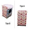Venda por atacado moda máquina de lavar roupa tampa automática de renda pulsador impermeável protetor solar máquina de lavar roupa tampa de pó da máquina de lavar roupa