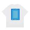 Casa Casablanca Camiseta Casual de Manga Corta Versión Correcta ins Marca de Nicho Trendy Europea y Americana High Street Algodón Puro