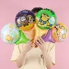 Balão Palito de Mão Balão Feliz Aniversário Barraca Infantil Multi-estilo Arranjo Decoração Adereços Balão de Filme de Alumínio