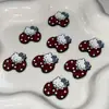 Nuevo Aleación Kt Puntos de Polka Lazo Goteo de Aceite DIY Accesorios Hechos a Mano Funda de Teléfono Móvil Parche Accesorios para el Cabello Accesorios para Pasador de Pelo