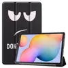 Para Samsung Tab S6 lite 10.4 P610 funda protectora magnética plana de succión Soporte estuche rígido portátil anticaída