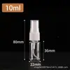 Frasco Spray Transparente 100ml Frasco Dosador de Plástico Frasco Spray para Loção de Viagem Frasco Spray Tipo Push Frasco Spray Pequeno