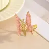Horquilla de mariposa móvil estilo antiguo niña borla paso sacudida horquilla celebridad de internet clip para flequillo lateral clip súper hada Hanfu