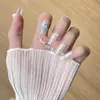 Yi Yi Dança Patch de Unha Patch de Unha Doce Cool Patch de Unha Usável Unha Postiça Patch de Unha Usável