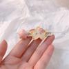 Pinzas Adhesivas de Pato Fresco de Verano Pinza para el Cabello Linda Dulce de Niña Clip Pequeño de Animal para Fleco Peinado de Dibujos Animados
