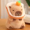 Estilo celebridade da internet boneca capivara transformada boneca de pelúcia fofa brinquedo presente de aniversário infantil boneca capivara
