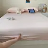 Juego de Sábanas de Seda Hielo Clase A de Verano Estilo Mismo que Sam con Efecto de Enfriamiento Natural, Juego de Tres Piezas, Funda de Cama Lavable a Máquina de Seda Hielo de Nylon de una Sola Pieza