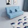 Sofá cama multifuncional, sofá de tela plegable de doble uso, sofá individual simple para sala de estar, apartamento de alquiler, cama plegable para espacios pequeños