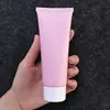 100 mL/g Exfoliante Rosa Mate Cosmético Manguera Limpiador Facial Limpiador Gel de Aloe Vera Gel DIY Embotellado