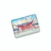 Palacio Presidencial del Río Qinhuai de Nanjing Palacio Meiling Vidrio Creativo Pintado a Mano Imán Magnético para Refrigerador Souvenir Cultural y Creativo de Viaje Regalos