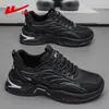 Tênis Masculino Warrior 2026 Primavera/Verão Novos Sapatos Pai de Solado Grosso Tênis de Corrida Casual Tendência para Homens