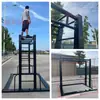 Escalera de Escalada para Interiores para Adultos y Niños, Escalera Plana Fija Multifuncional, Columpio, Barra con Costillas, Barras Individuales y Dobles