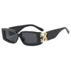 Nuevas gafas de sol de moda con copo de nieve de metal transfronterizo para mujer INS retro y2g Gafas de sol modernas europeas y americanas para pasarela de hombres