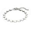 Pulsera Corazón de Acero Inoxidable para Mujer Transfronteriza Europea y Americana, Collar Corazón de Resina Colorida Cadena DIY, Joyería Popular Transfronteriza