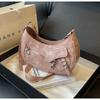 Bolso de Hombro Media Luna de Moda para Mujer 2024 Primavera Nuevo de Alta Gama Elegante a la Moda Bolso Bandolera de Hombro