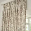 1 pieza Nuevo 2026 Flores Coloridas Multicolor Uso Doméstico Oscurecimiento Aislamiento Térmico Engrosado Sala de Estar Dormitorio Decoración Desgaste
