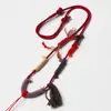 Pingente de Fio de Algodão Enrolado à Mão com Borla Corda de Fibra Vegetal Tecida à Mão DIY Acessórios de Corda para Thangka de Cera de Abelha de Xizang Estilo Antigo