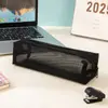 Bolsa de Almacenamiento Tridimensional Bolsa de Malla para Lápices Transparente Simple Especial para Exámenes de Estudiantes Bolsa Portátil para Lápices Bolsa de Papelería de Gran Capacidad