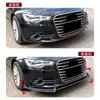 Adecuado para Audi A6 C7 versión estándar temprana 2012-2015 labio delantero, alerón delantero, kit de carrocería pequeño, modificación transfronteriza
