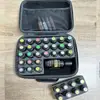 Bolsa de óleo Doterui 35 compartimentos bolsa portátil 15ML bolsa de armazenamento de óleo essencial 5ML caixa de armazenamento de frascos menores bolsa de cosméticos