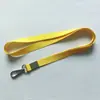 Comércio Exterior Transfronteiriço 16mm de Largura Preto Imitação de Nylon Placa de Distintivo Fivela de Engate Porta-Cartão de Distintivo Lanyard Atacado