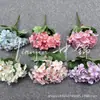 Pequenos buquês de hortênsias, flores artificiais para casamentos, arranjos de casamento, arranjos florais, peônias, flores de seda, arranjos de flores, flores decorativas