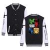 Sudadera Jersey de Béisbol Día de la Mujer Personaje de Dibujos Animados Estrella Vaquero Cowboy Bebop Estampada Sudadera Holgada