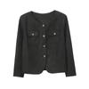 Jaqueta de Camurça Casual Retro Americana Outono Nova Top Chic que Cobre a Carne para Gordinhas 331729