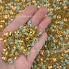 Hilo de Cuentas Pequeñas de Flor de Aleación para Pulseras Hechas a Mano DIY, Cadenas para Teléfono, Llaveros, Accesorios de Colgante, Materiales al por Mayor