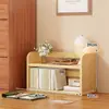 Estante de mesa multi-camadas para armazenamento prateleira de mesa para casa prateleira vertical para armazenamento de livros mesa de estudante estante pequena simples