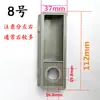 Armário de metal para arquivos alça de fivela plástica liga de alumínio com alça de fechadura porta de gaveta de armário de aço acessórios de aço inoxidável