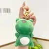 Lindo llavero de cordero de peluche, muñeco de peluche, colgante para bolso de pareja, juguete de máquina de peluches, accesorio de regalo