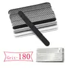 Lixa de Unha com Núcleo de Aço Inoxidável Manicure Folha de Lixa Substituível Tira de Lixa Descartável Tira de Polimento para Manicure Lixa Modeladora