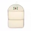 Bolsa de Armazenamento Suspensa para Roupa Íntima e Meias para Dormitório, Guarda-Roupa, Casa, Mesa de Cabeceira, Quarto, Atrás da Porta, Bolsa de Armazenamento de Malha de Parede