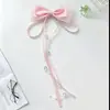 Estilo Ballet dulce estudiante de secundaria/preparatoria lazo cinta borla de cuentas de vidrio DIY accesorios para el cabello ropa zapatos sombreros ropa de muñeca accesorios