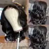 Peluca de encaje frontal más vendida en AliExpress, peluca corta rizada de moda europea y americana, peluca de onda grande, cobertura en stock, cabello de generación