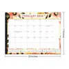 Calendário Novo Inglês Yo Coil Montado na Parede Simples Criativo Europeu e Americano Ins Calendário de Mesa Transfronteiriço Amazon