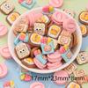 Simulação Caramelo Ovo Torta Comida Brincar Misturado DIY Capa de Celular Acessórios para Cabelo Grampo de Cabelo Boneca Máquina Brinquedo Infantil Ornamentos Acessórios