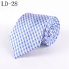 Nueva Corbata 8cm Casual Negocios Boda Rayada Corbata de Hombre Fabricante Stock Listo Corbata al por Mayor