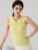 Tops y chalecos de yoga de verano para mujer, ropa de entrenamiento de Pilates, ropa profesional para correr por la mañana, ropa deportiva y de fitness