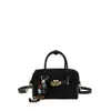 Nova bolsa tiracolo de camurça para mulheres, com acabamento fosco, design acolchoado e estilo simples, elegante e retrô