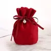 Bolsa de Dulces de Terciopelo para Boda Creativa de Gama Alta Caja de Empaque para Dulces de Boda China Bolsa de Tela Caja de Regalo de Acompañamiento para Boda