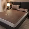 Tapete de Rattan PE Espessado Ecológico Fresco e Respirável Roupa de Cama de Verão Tapete Dobrável Tapete de Rattan Tubo Reto Antigo Doméstico Tapete de Ar Condicionado